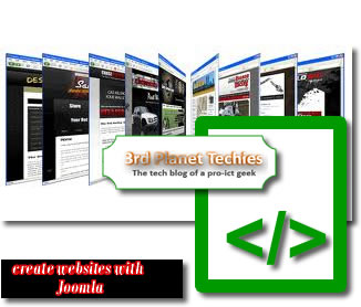 Tutorial on building a website with joomls