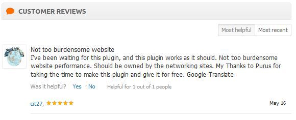 Customer Review