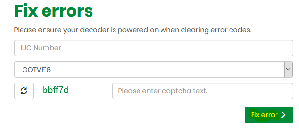 Fix GoTV Errors