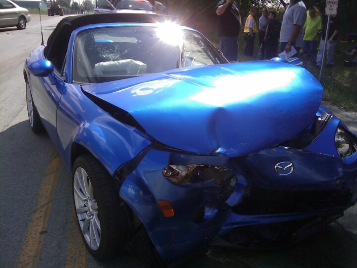 car crash damage