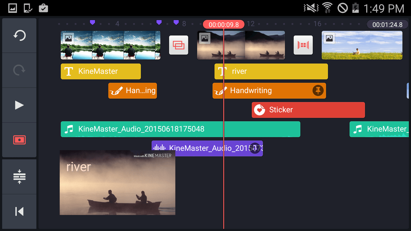 Video editing Apps for Android