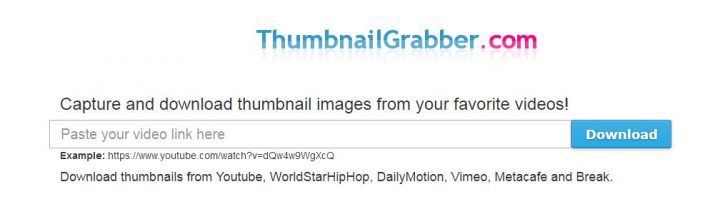 Video Thumbnail Grabber