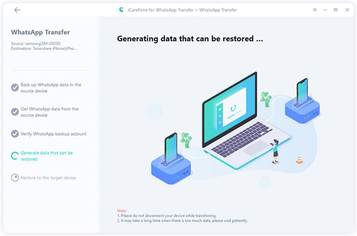 Generate data to your iPhone