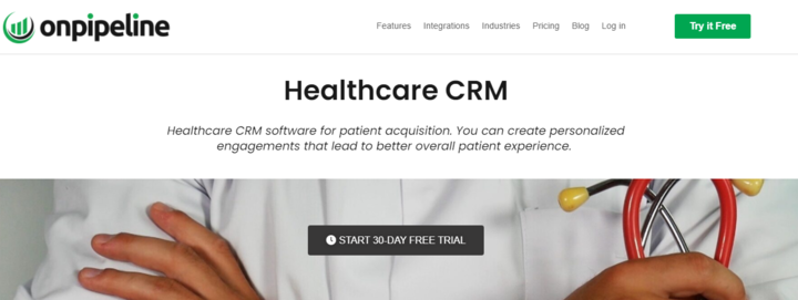 Onpipeline Healthcare CRM