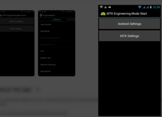 Engineering Mode app