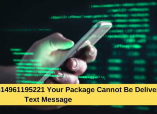 package cannot be delivered scam