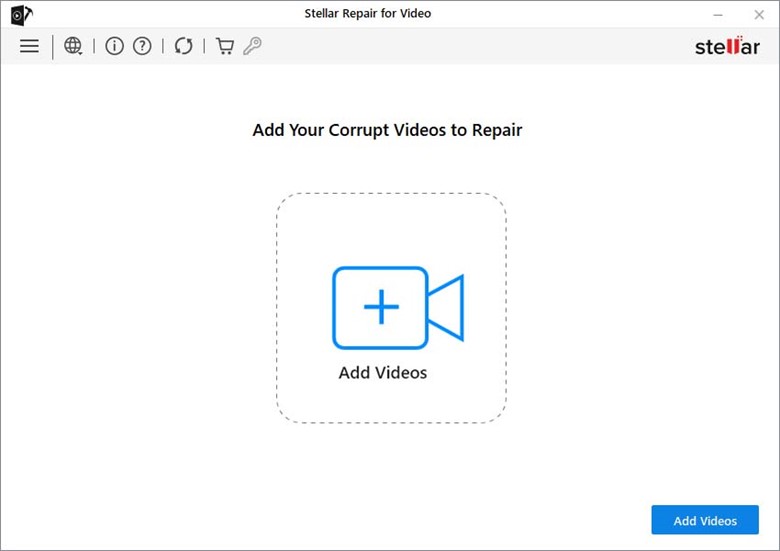 add the corrupted video file