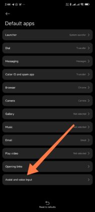 Disable Google Assistant on Android Devices