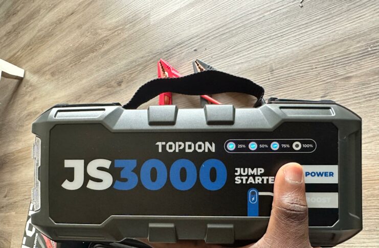 Topdon JS3000 Car Battery Jump Starter Features