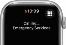 SOS on Apple Watch