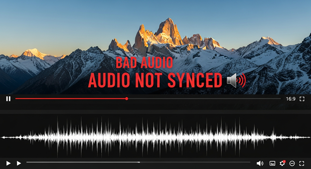 Bad Audio Mixing