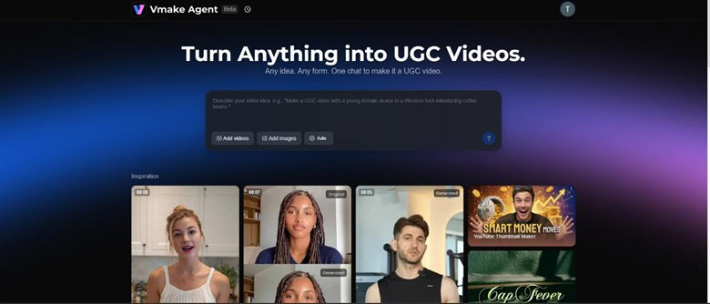 Vmake AI Video Editor