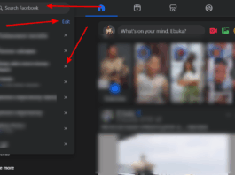 How to Delete Search History in FB