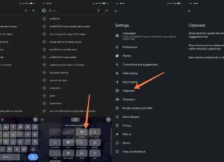 Enable Clipboard on Android Gboard