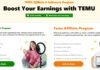 Temu Influencer & Affiliate Program 2025: Earn post rewards & Referral commissions TEMU Influencer Program tips