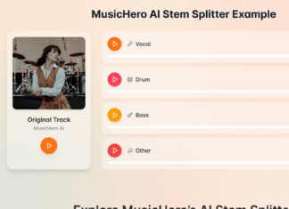 Music Hero Stem Splitter