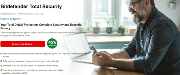 Bitdefender Total Security