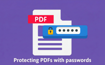 Protecting PDFs with passwords