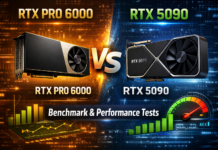 NVIDIA RTX PRO 6000 Vs RTX 5090 GPU Benchmark