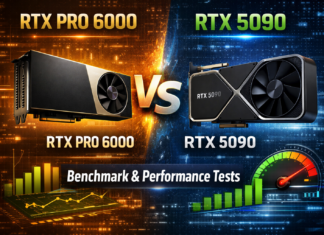 NVIDIA RTX PRO 6000 Vs RTX 5090 GPU Benchmark and Performance Tests NVIDIA RTX PRO 6000 Vs RTX 5090 GPU Benchmark