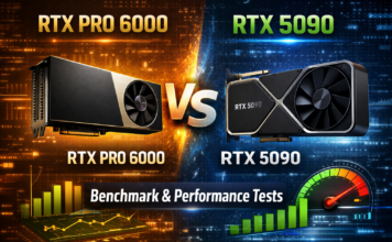NVIDIA RTX PRO 6000 Vs RTX 5090 GPU Benchmark