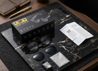 JS-01 Pro Generic AI Smartglasses unboxing review