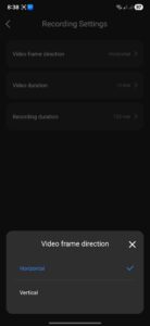 Js-01 Pro Frame Settings