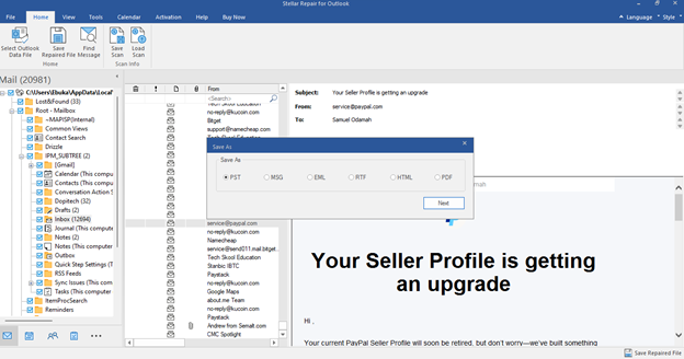 Export it to your desired Format