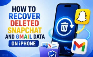 How to Recover Deleted Snapchat and Gmail Data on iPhone How to Recover Deleted Snapchat and Gmail Data on iPhone