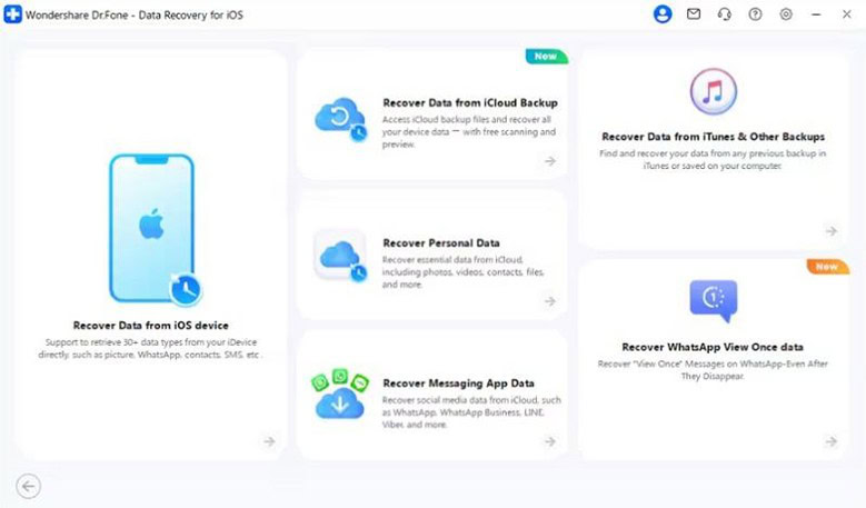 Recover Data from iOS Device