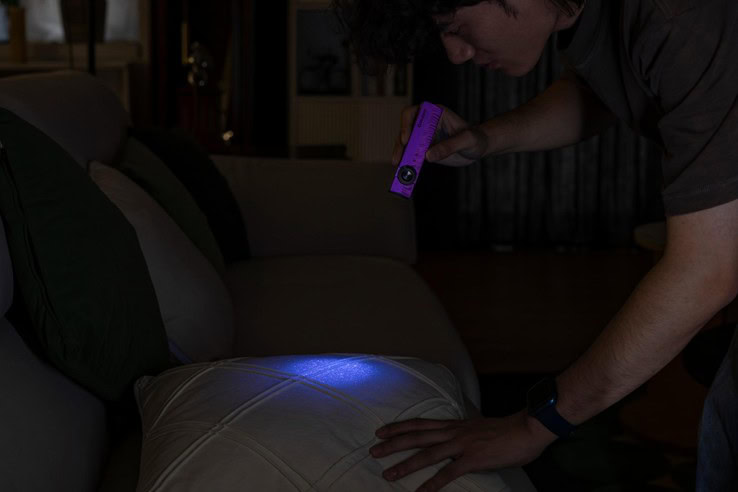 The Olight ArkPro Nebula Violet Smart Lighting Gadget for Students