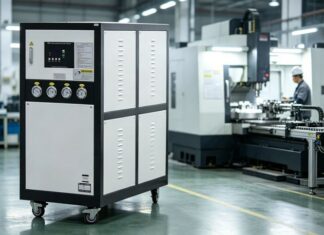 Air-Cooled Industrial Chiller for Manufacturing Equipment