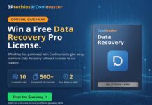 Coolmuster Data Recovery Software Giveaway: 10 Licenses to be Won 3ptechies coolmuster giveaway 2026
