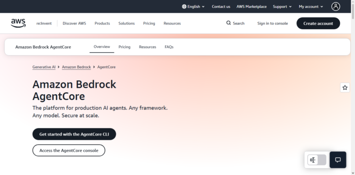 AWS Bedrock AgentCore