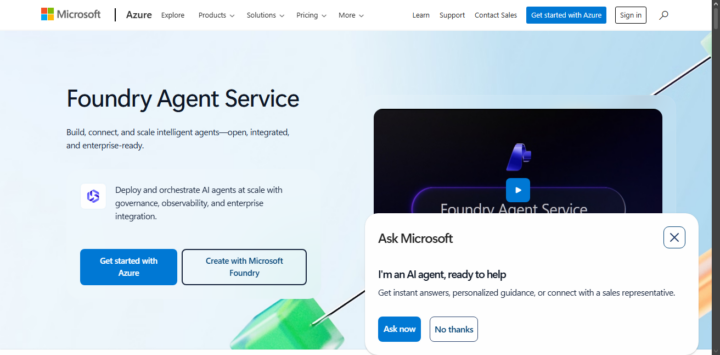 Azure Foundry Agent
