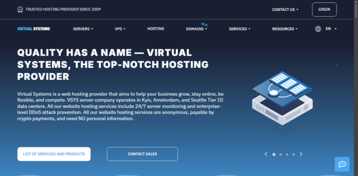 VSYS DMCA Ignored Hosting