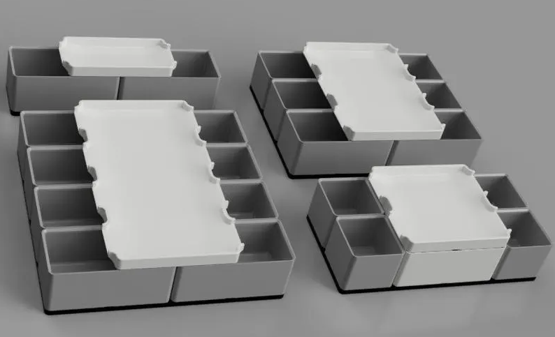 3D Modular Bins