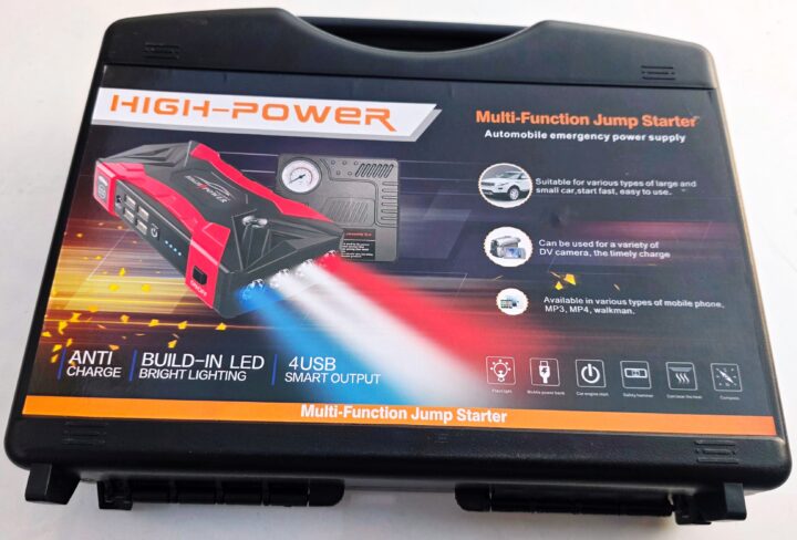 High Power Car Jumpstarter Kit Overview