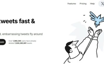 TweetDeleter website