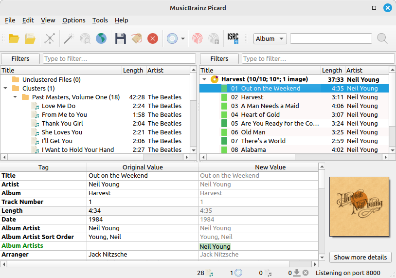 MusicBrainz Picard