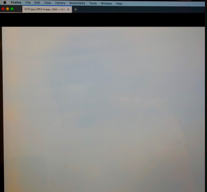 Orange Spot On MacBook Screen Meaning
