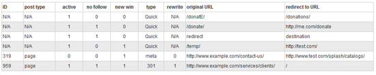 quick page and post redirect plugin for wordpress